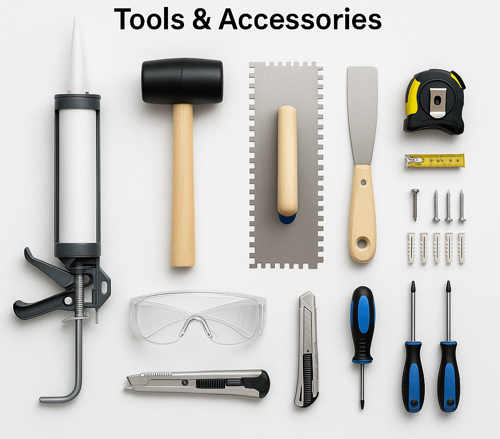 Cladding Installation Tools & Accessories